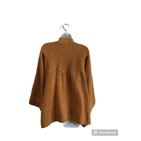 Craft and Barrows Orange Cardigan Size 1X - Picture 3 of 6